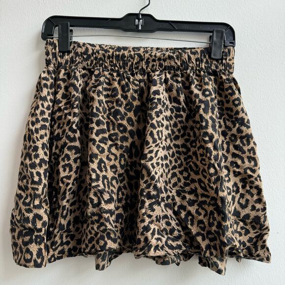 Victoria's Secret PINK Leopard Print Mini Skirt - Medium - Picture 1 of 6